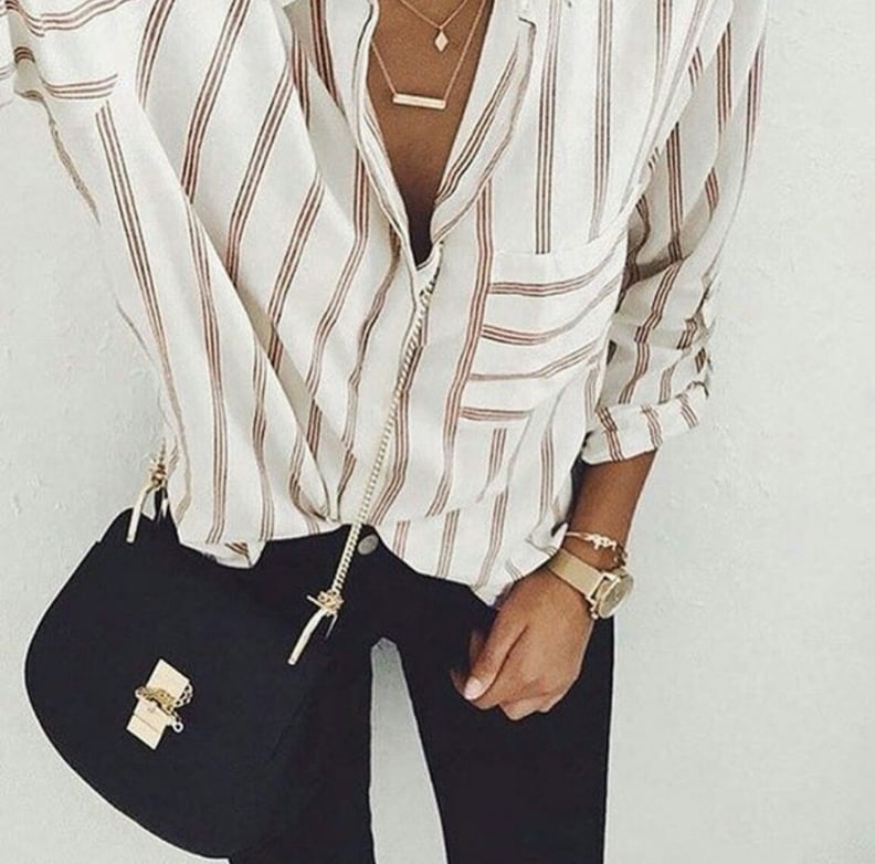 Canis Striped Blouse