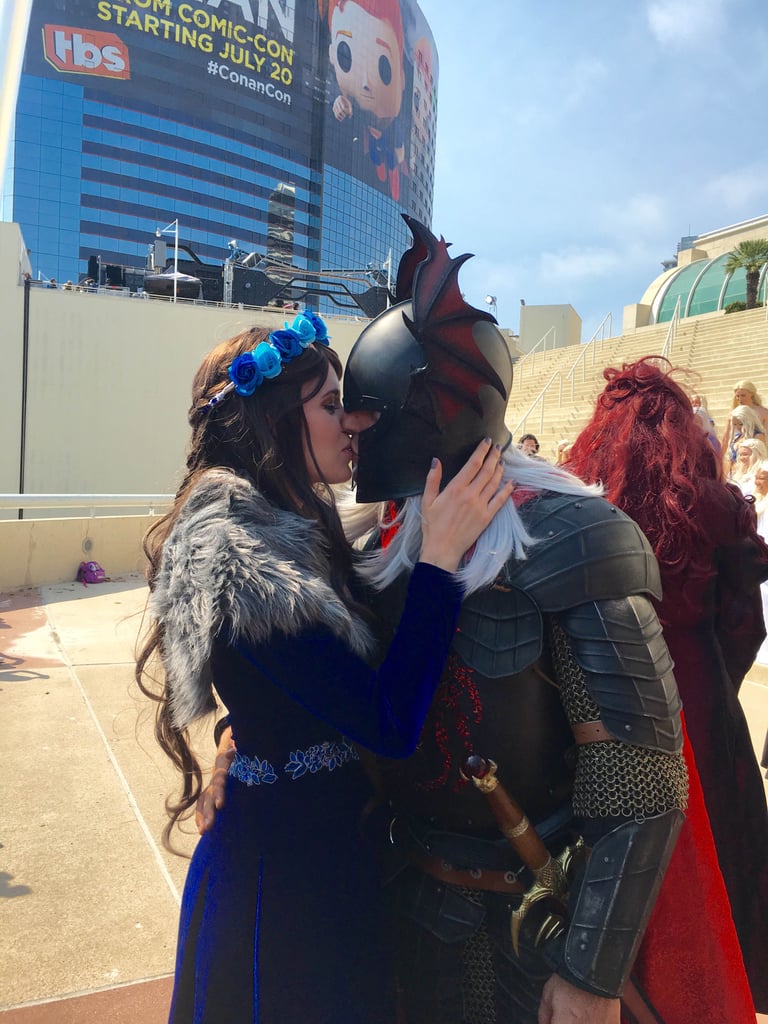 Game of Thrones Proposal at Comic-Con