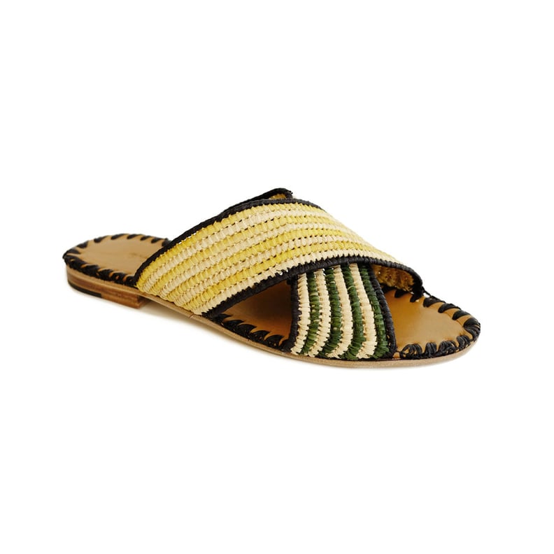 Giovanna Juno Striped Slide