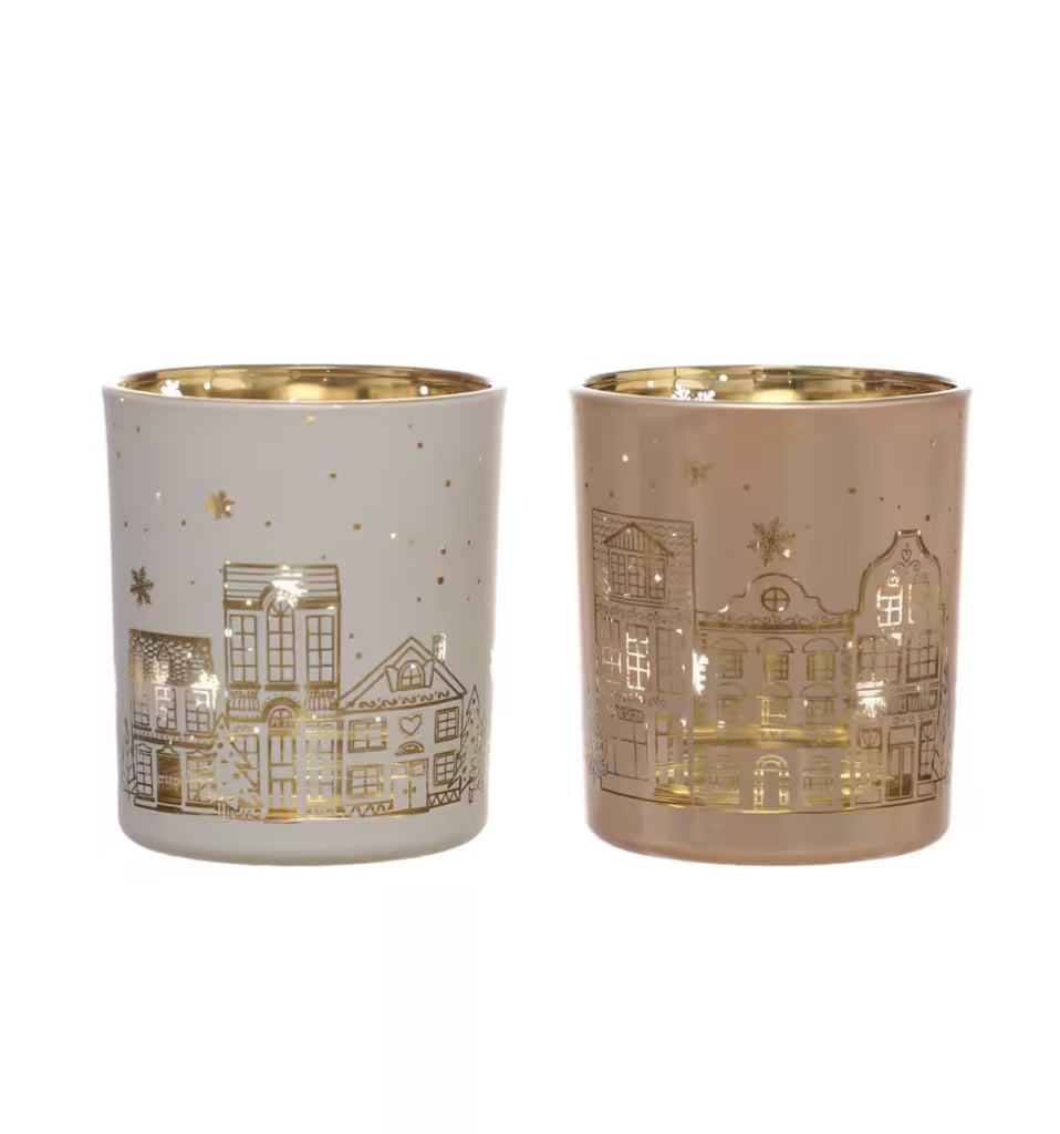 Michaels Christmas Decorations: Snowfall Assorted Tealight Holder