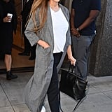 Style Your T-Shirt With: A Coat, Pants, and Sneakers