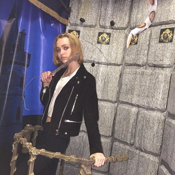 Who May or May Not Have Taught Her How to Rock a Leather Jacket