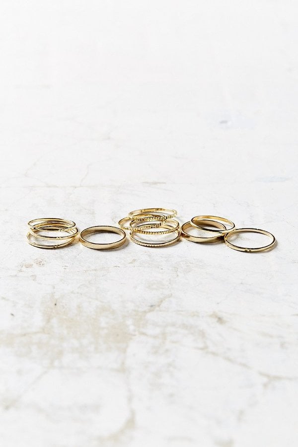 Urban Outfitters Simple Ring Pack