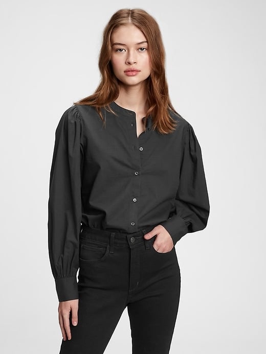 Gap Balloon-Sleeve Top