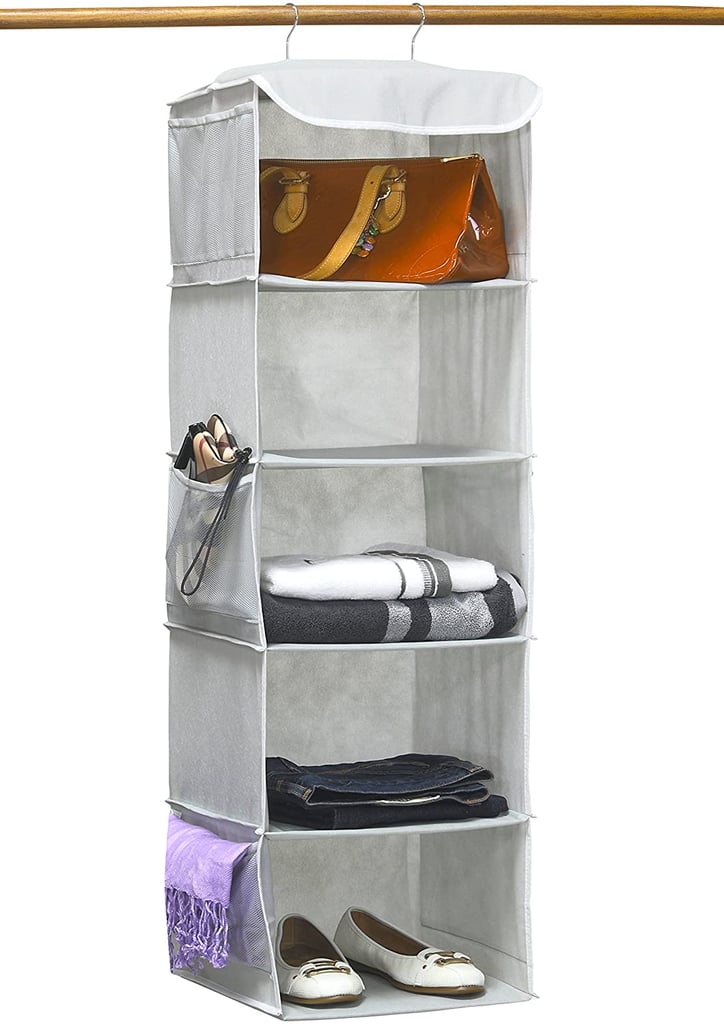 Simple Houseware 5 Shelves Hanging Closet Organiser