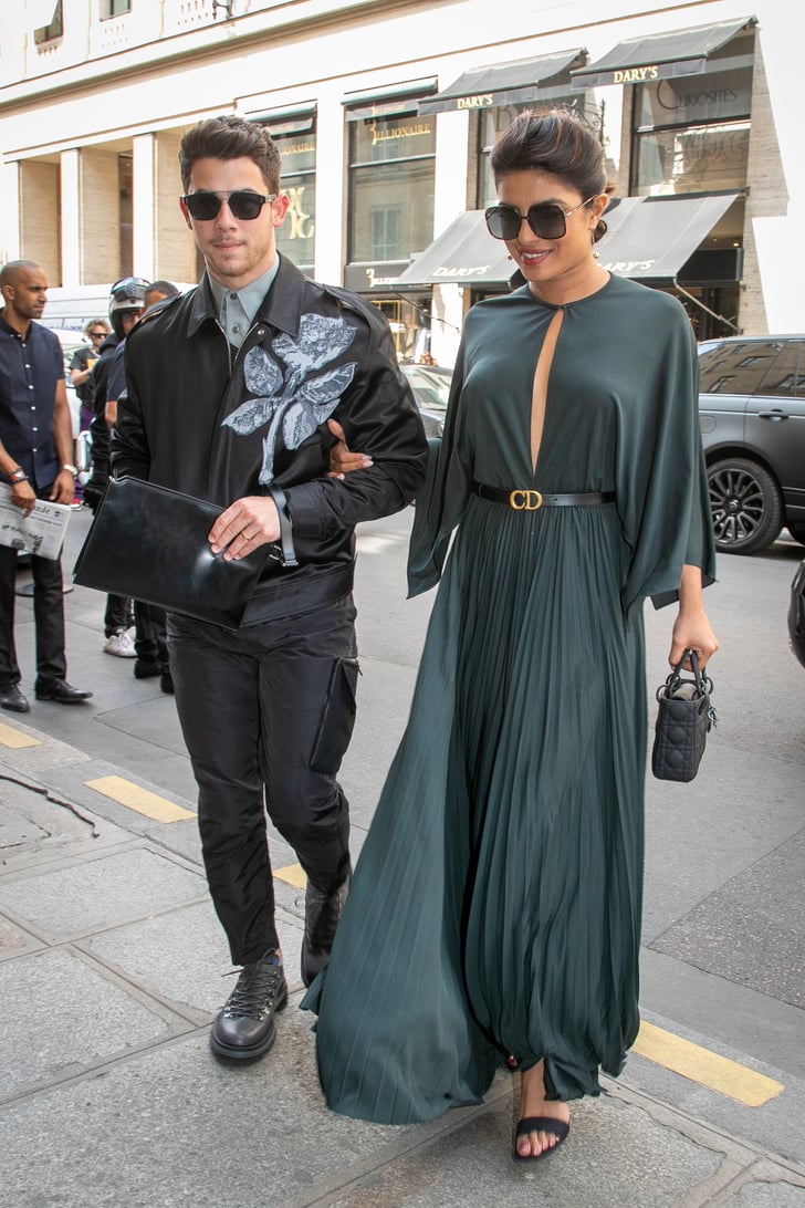 Priyanka Chopra and Nick Jonas at Dior Show 2019