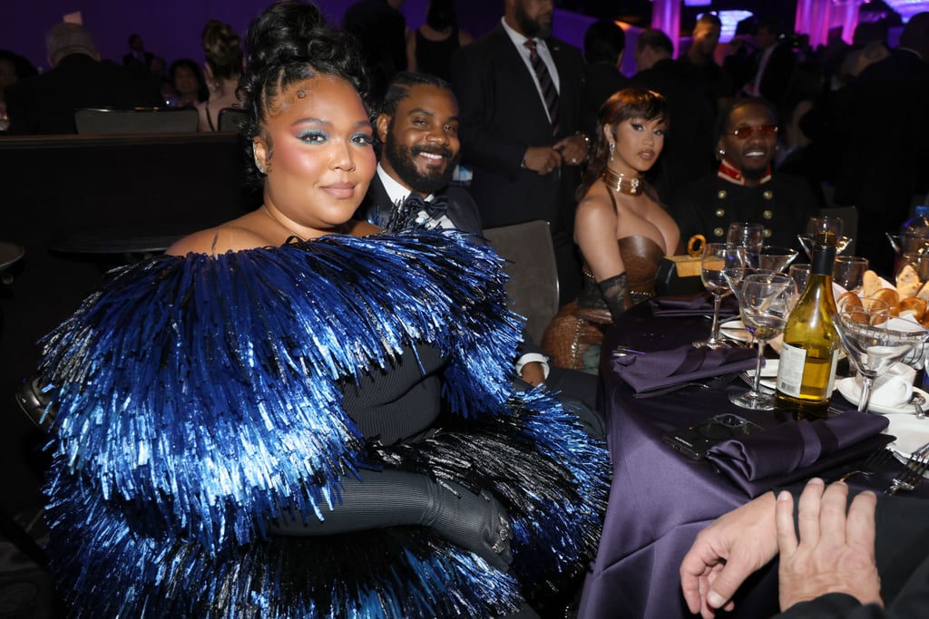 Lizzo and Myke Wright at the 2023 Grammys