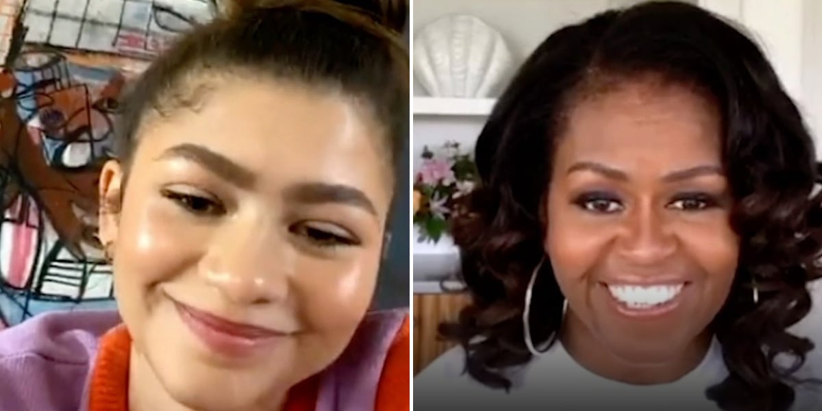Watch Michelle Obama Speak With Zendaya About Voting | PS Celebrity