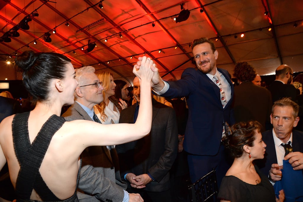 Pictured: Jason Segel and Rooney Mara