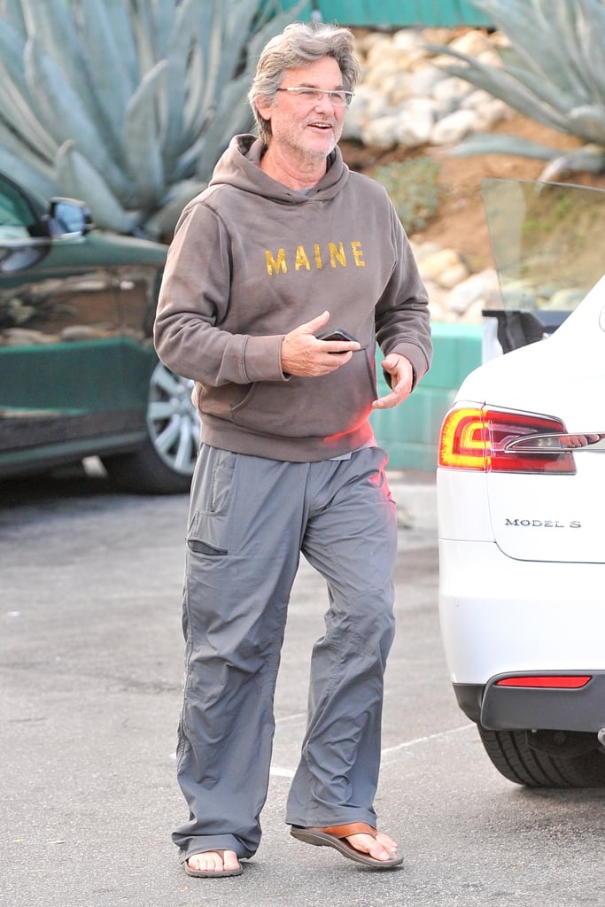 Goldie Hawn and Kurt Russell Out in LA November 2015