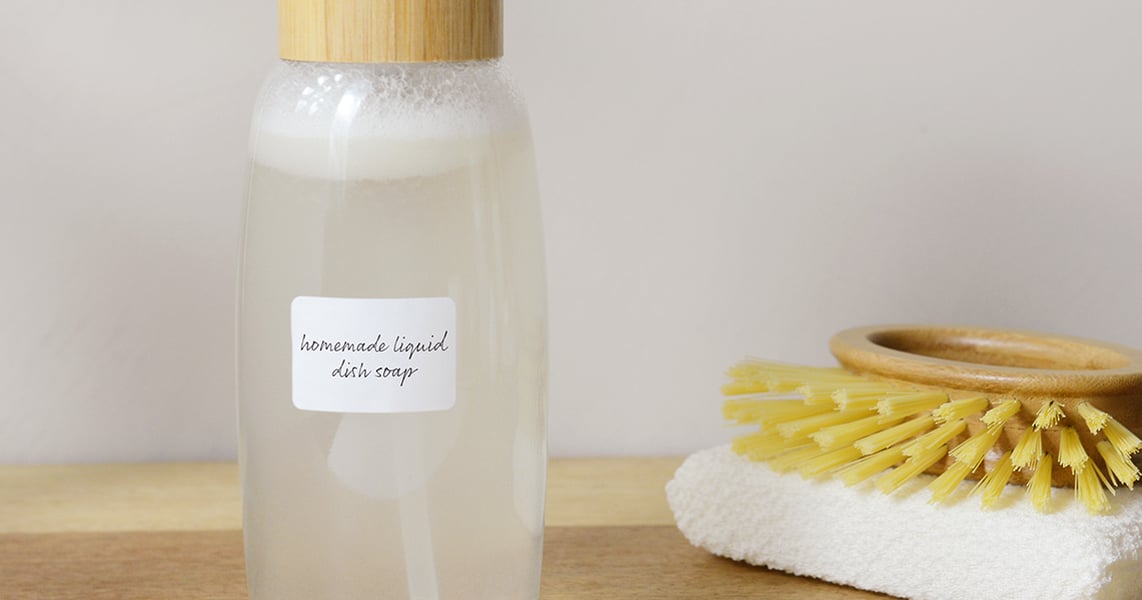 DIY Liquid Dish Soap Recipe (All-Natural & Economical)