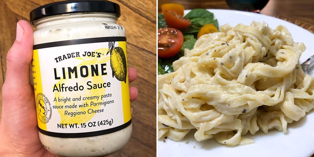 Trader Joe's Is Selling Alfredo Sauce Infused With Lemon POPSUGAR Food