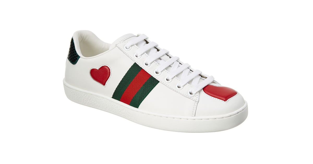 Gucci Ace Embroidered Sneakers | Sneakers on Sale 2018 | POPSUGAR Fashion Photo 4