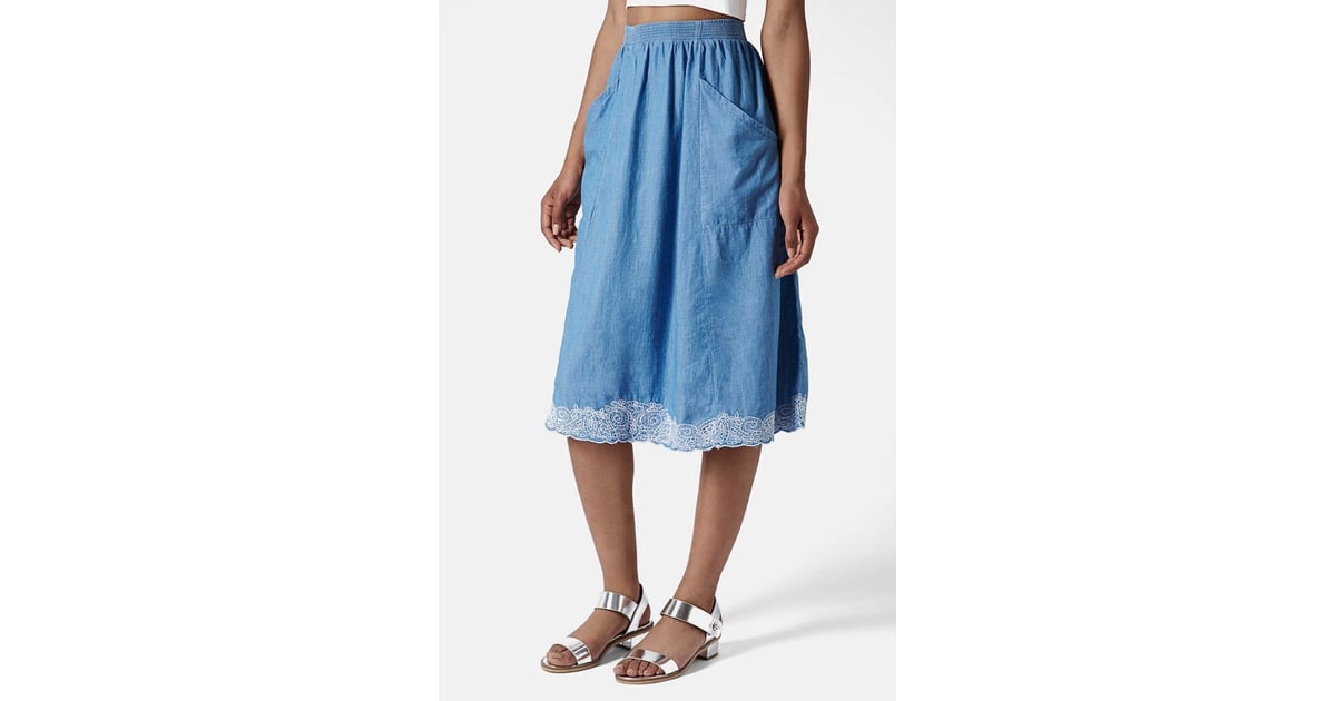 chambray midi