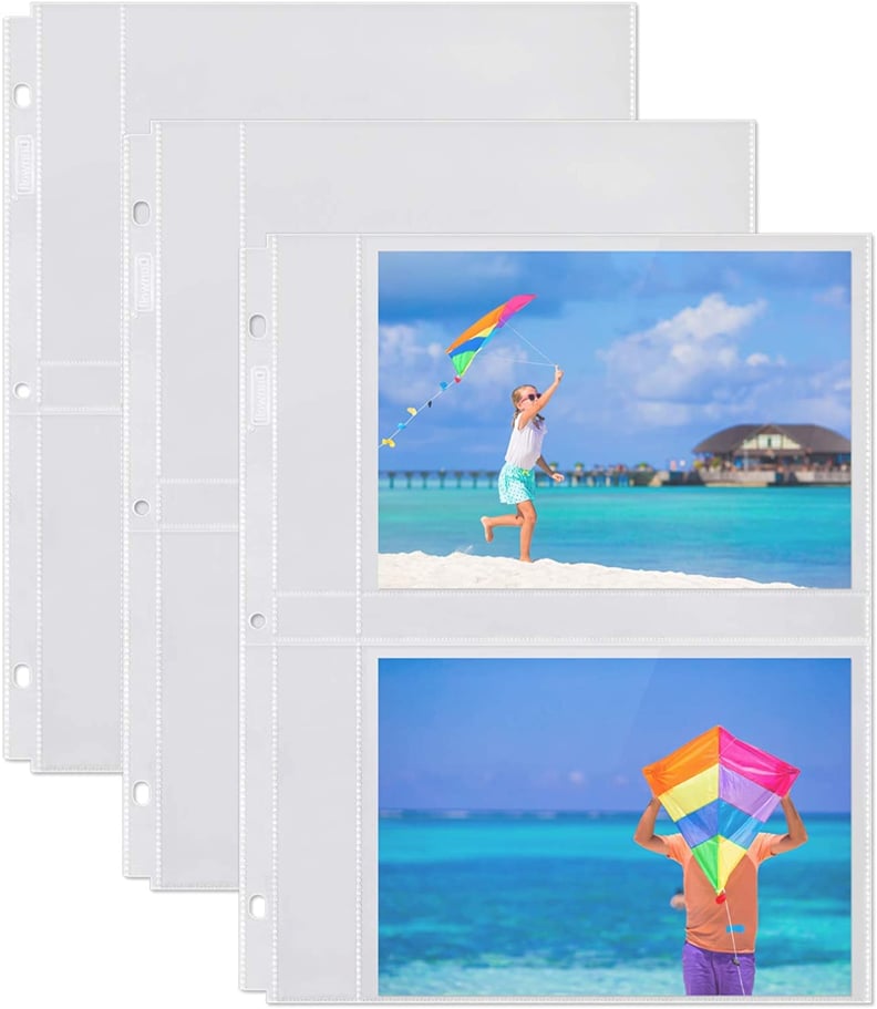 Dunwell 5" x 7" 3-Ring Binder Sleeve Refills