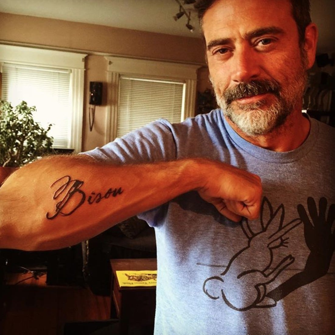 Jeffrey Dean Morgan's Arm Tattoo | POPSUGAR Celebrity