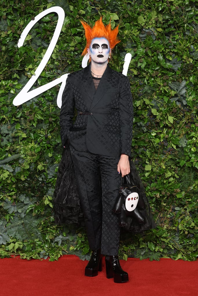 Charles Jeffrey at the 2021 Fashion Awards