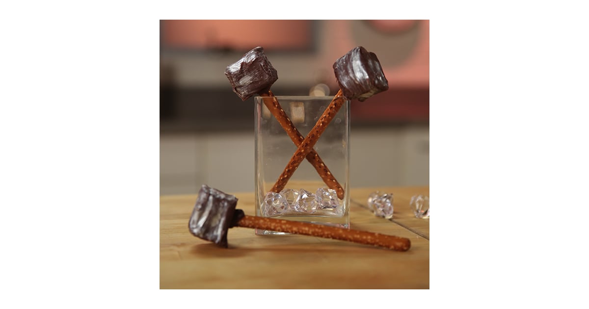 Thor's Mighty Chocolate Pretzel Hammers ComicConInspired Recipes