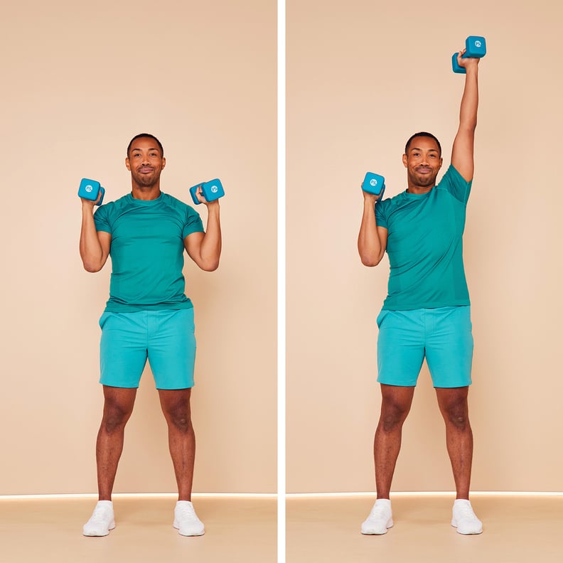 Simple dumbbell cheap full body workout