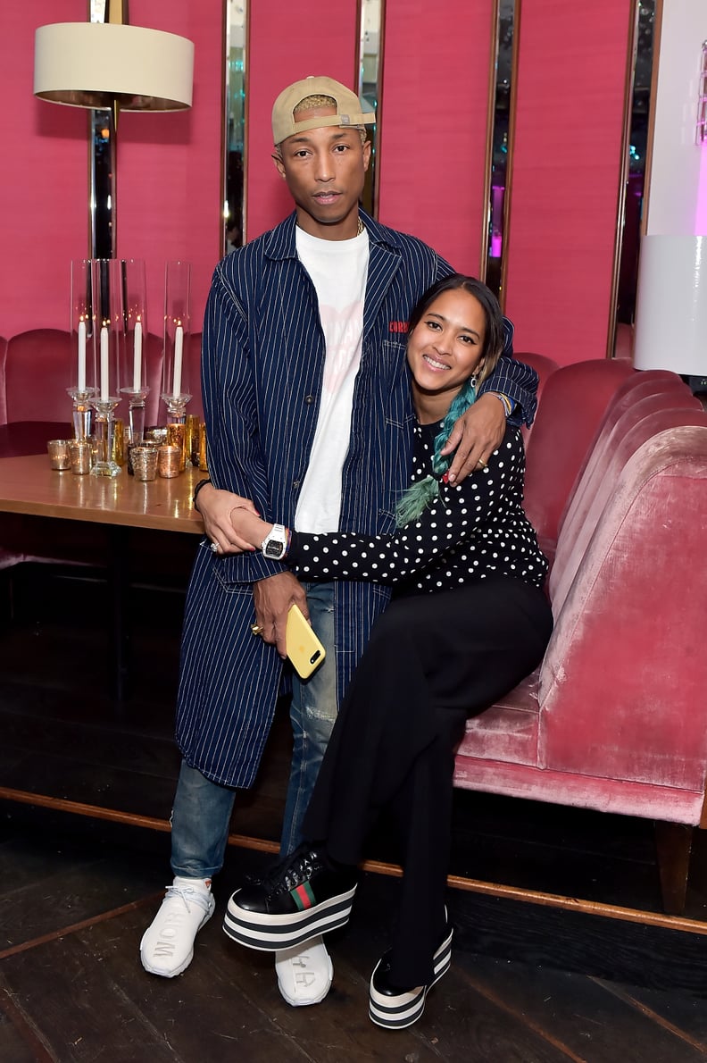 Pharrell Williams & Wife Helen Are 'Happy' at Grammys 2015: Photo 3299326, 2015 Grammys, Helen Lasichanh, Pharrell Williams Photos