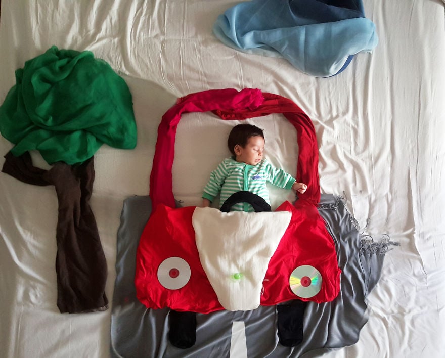 Creative Newborn Photos Using Blankets Creative Newborn Photos Using Blankets