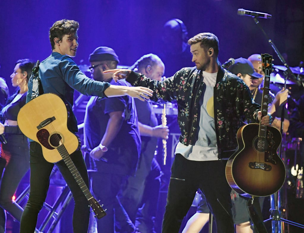 Justin Timberlake and Shawn Mendes iHeartRadio Performance