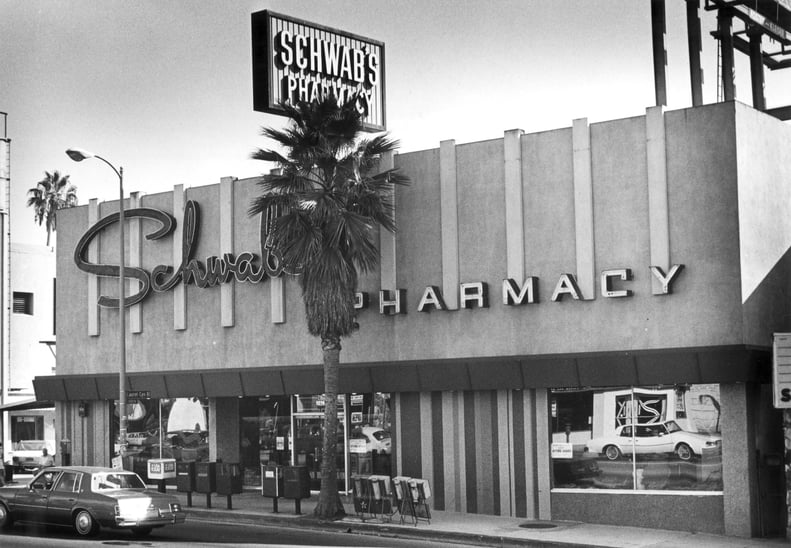 Schwab's Pharmacy on Sunset Boulevard