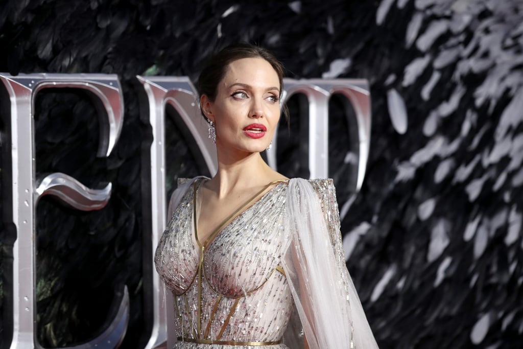 Angelina Jolie & Elle Fanning Maleficent UK Premiere Dresses