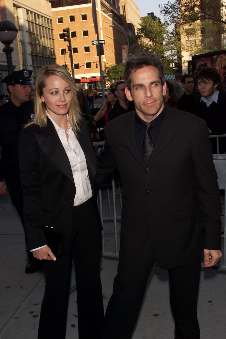 Christine Taylor and Ben Stiller in 2001