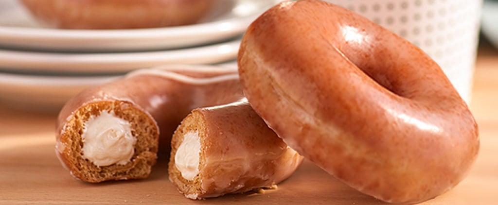 Krispy Kreme Pumpkin Spice Cheesecake Filled Doughnuts