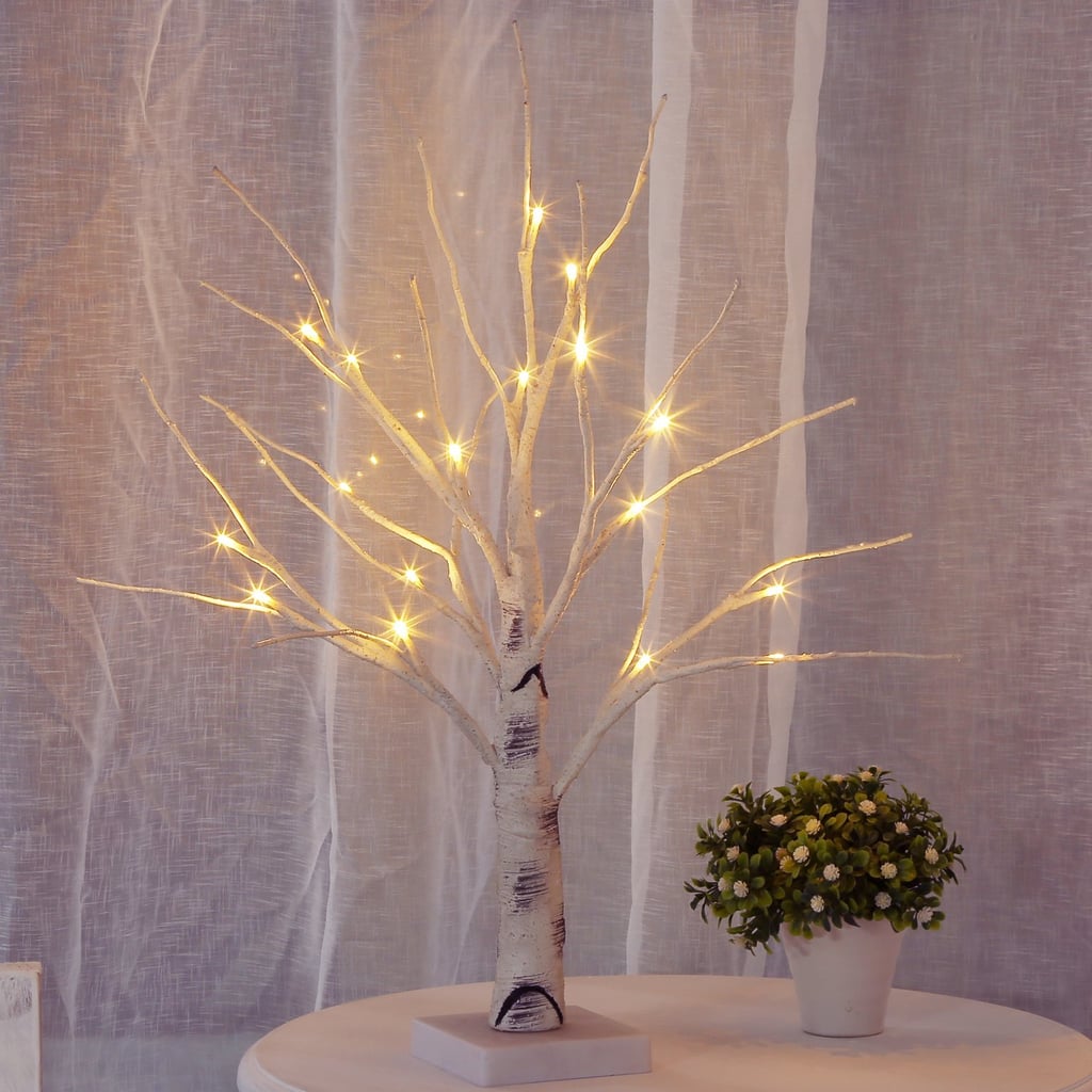 Bolylight Lighted Birch Tree Centrepiece Jewellery Tree Night Light Table Lamp