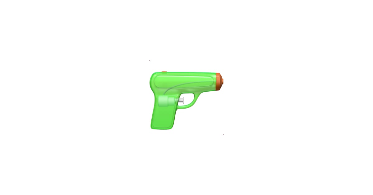 Water Gun iOS 10 New Emoji POPSUGAR Tech Photo 13