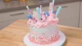 Cotton Candy Cake