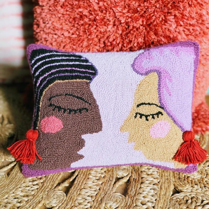 Duet Hook Pillow by Justina Blakeney