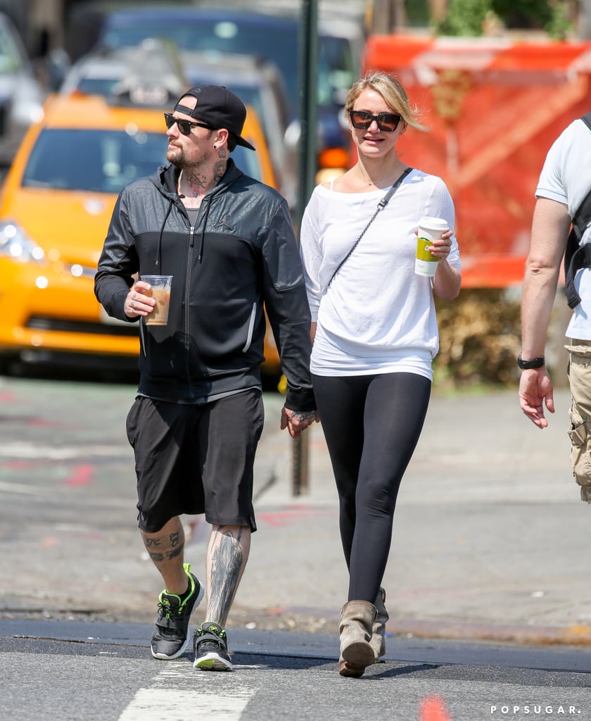 Cameron Diaz and Benji Madden Holding Hands | Pictures