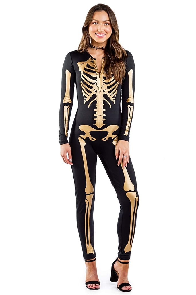 Golden Skeleton Halloween Costume