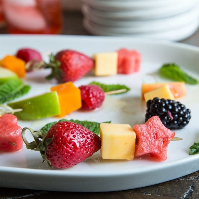 Cheese and Fruit Skewers | Toddler Lunch Ideas | POPSUGAR Family Photo 13