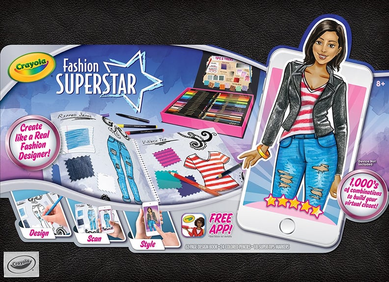 Crayola Fashion Superstar, Coloring Book and App