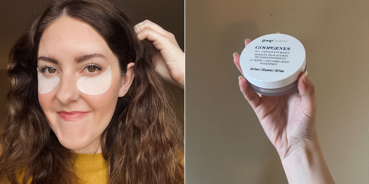 Goop Goopgenes Lift + Depuff Eye Masks Review With Photos | PS Beauty