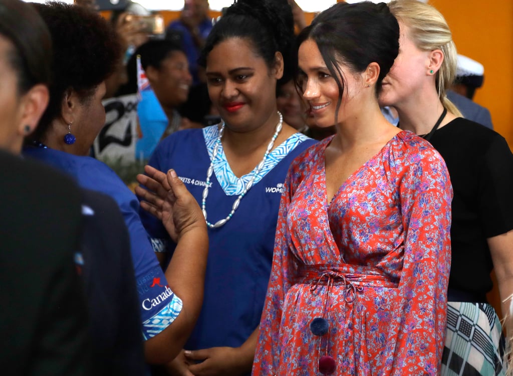 Meghan Markle's Visit to Fiji Market