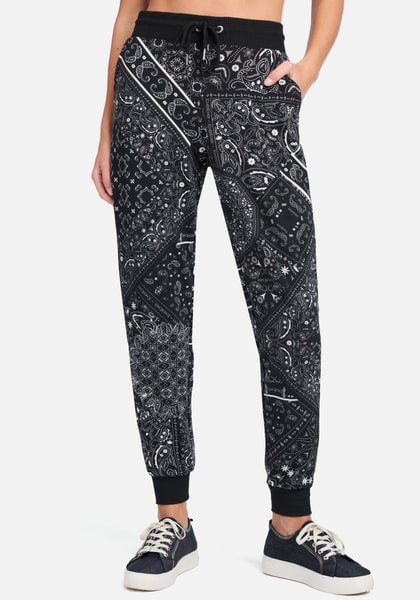 Bebe Bandana Print Jogger