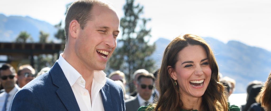 Prince William and Kate Middleton Laughing on Tour 2016