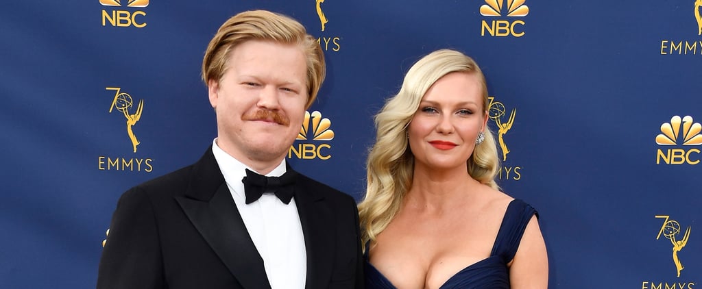 Kirsten Dunst and Jesse Plemons at the 2018 Emmys