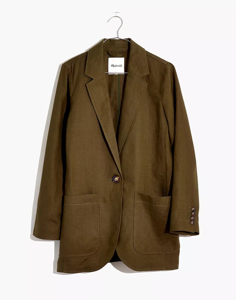 Madewell Linen Larsen Blazer