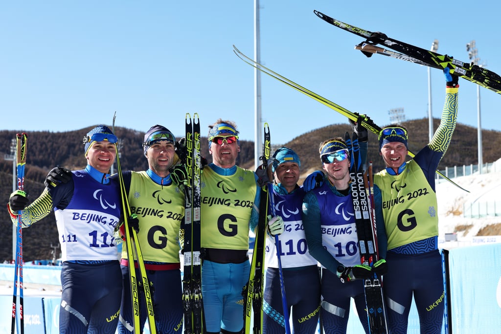 Medalists of the Beijing Paralympics Men's Biathlon Vision Impaired Sprint