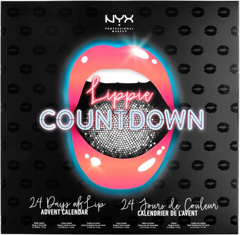 The Exterior Packaging of NYX's Lippie Countdown Advent Calendar
