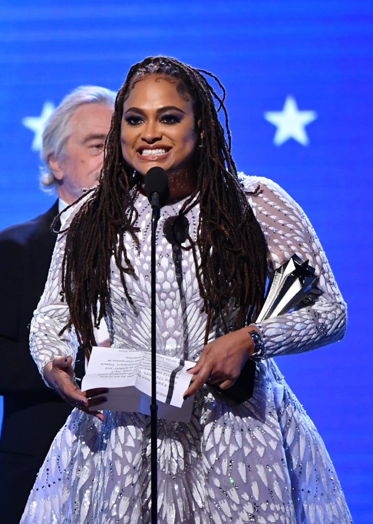 Ava DuVernay at the 2020 Critics' Choice Awards