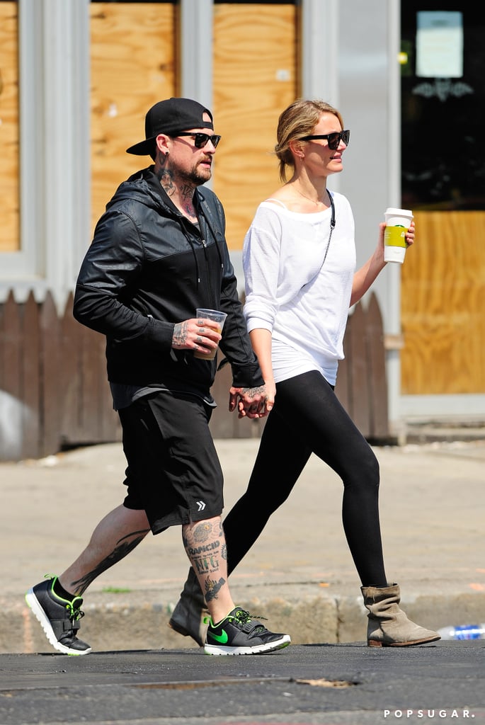 Cameron Diaz and Benji Madden Holding Hands | Pictures