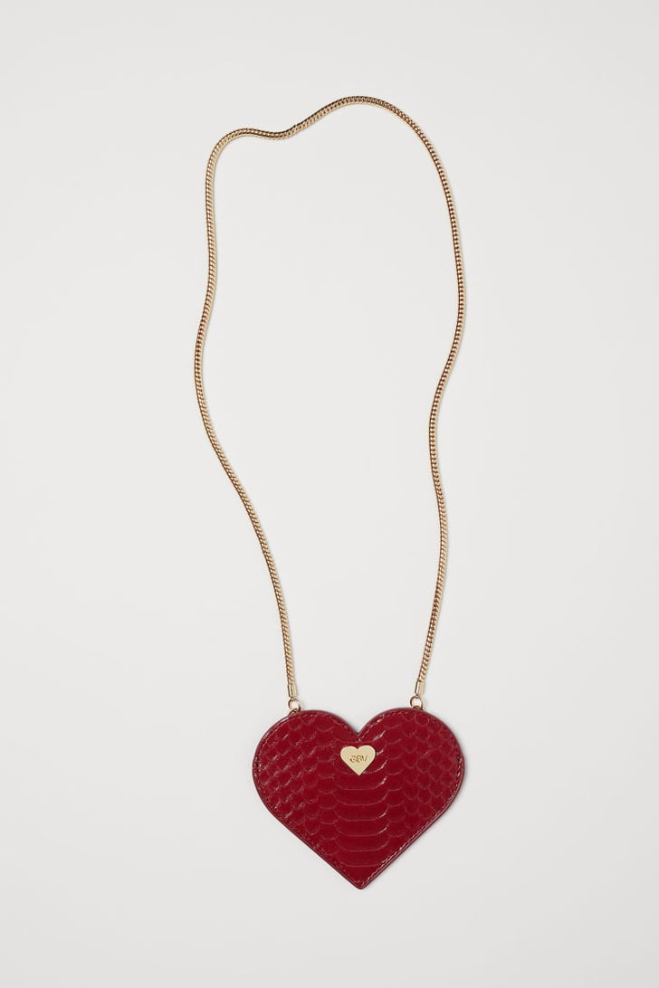 Giambattista Valli x H&M Heart-Shaped Pouch Bag | Giambattista Valli x H&M Collection | POPSUGAR ...
