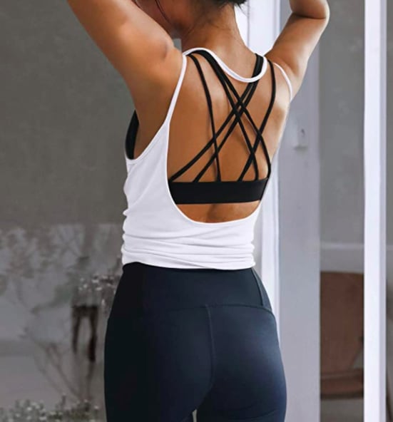 Open Back Yoga Top